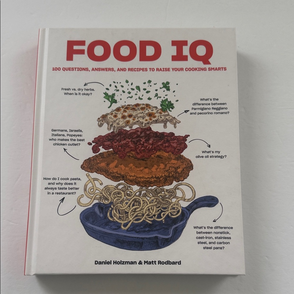 Food IQ Cookbook - White Cover